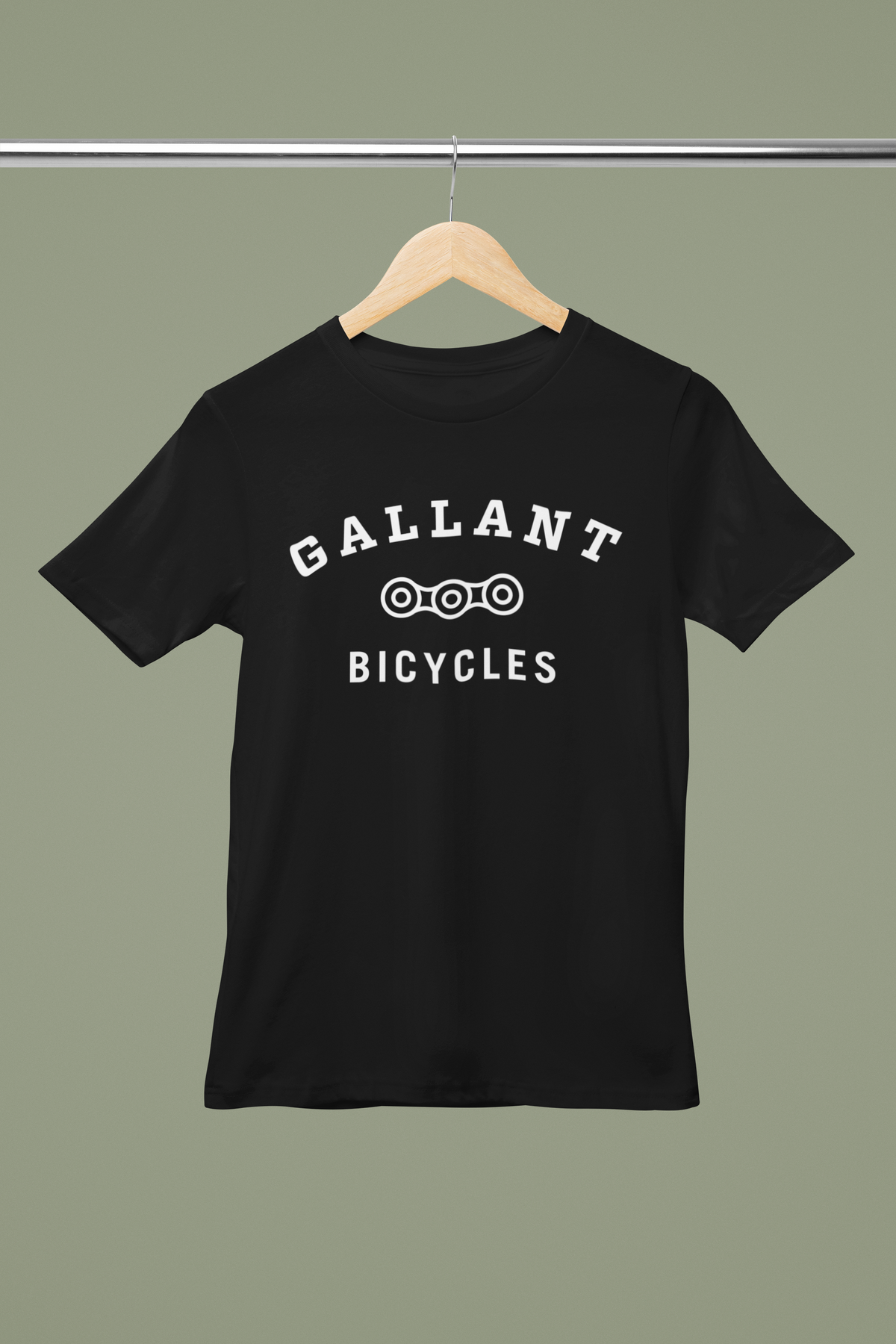 Gallant Bicycles Unisex T-Shirt (White Print)