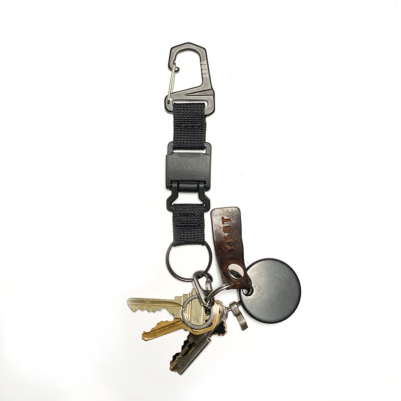 YNOT Slim Magnetic Key Chain | Sleek, Secure, Auto-locating hardware